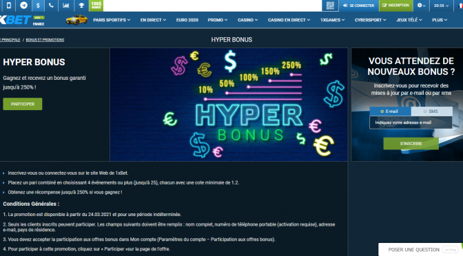 1xBet Hyper Bonus